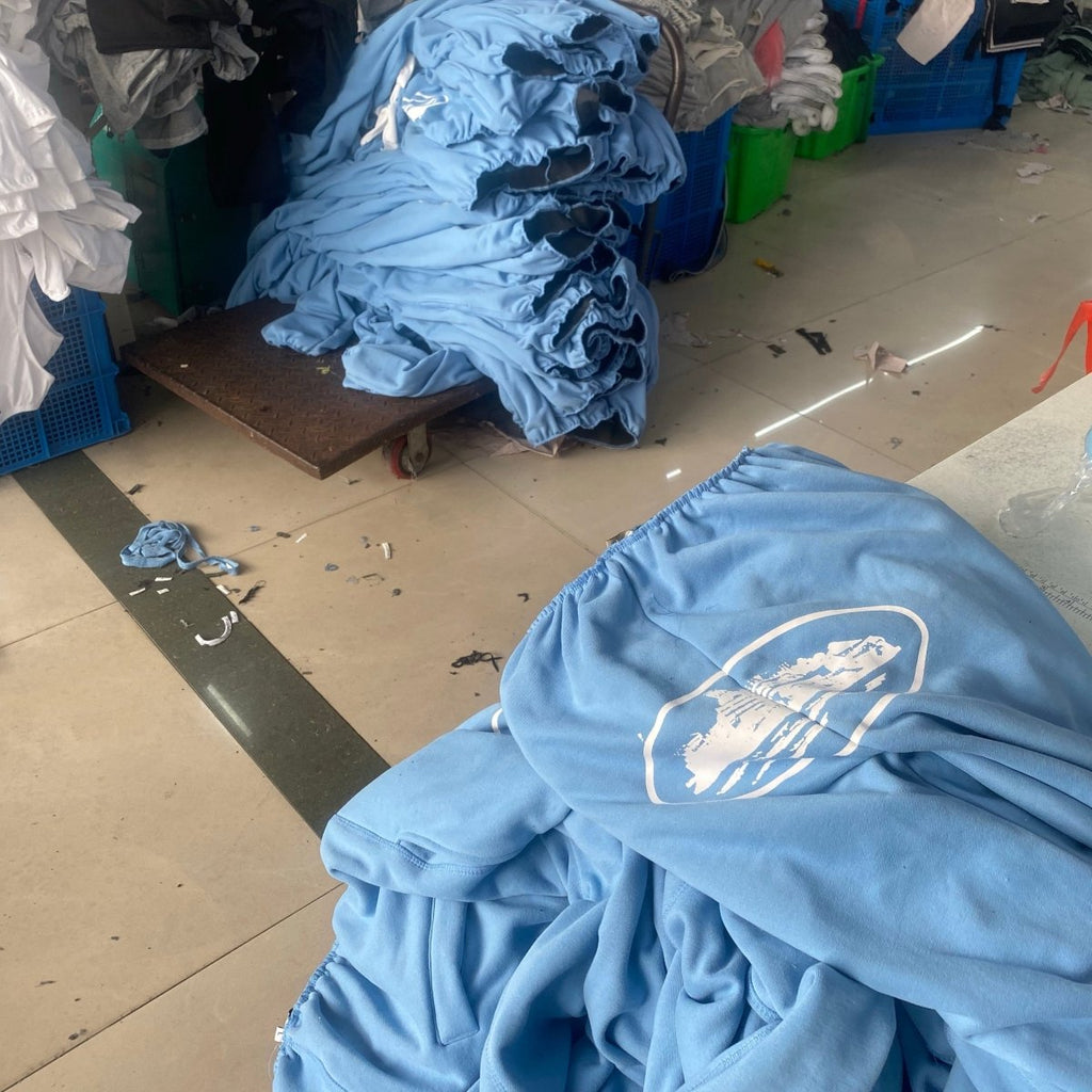 'Alcatraz' Tracksuit Babyblue - Style Outlet