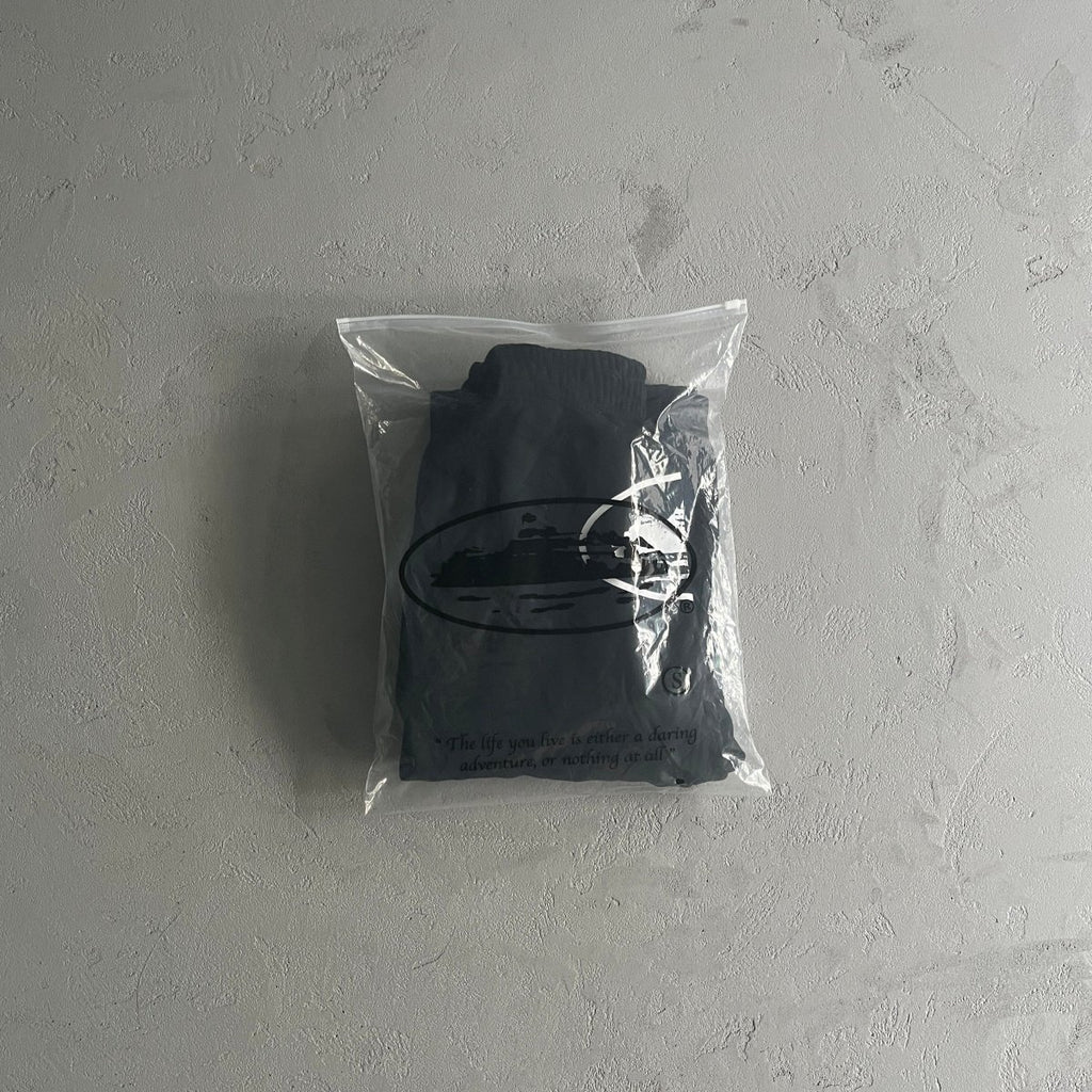 'Alcatraz' Tracksuit Black/White - Style Outlet