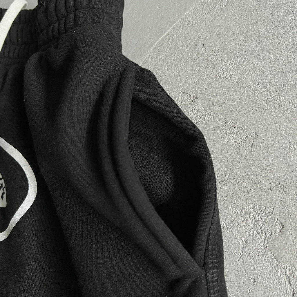 'Alcatraz' Tracksuit Black/White - Style Outlet