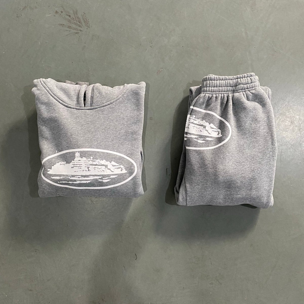'Alcatraz' Tracksuit Grey - Style Outlet