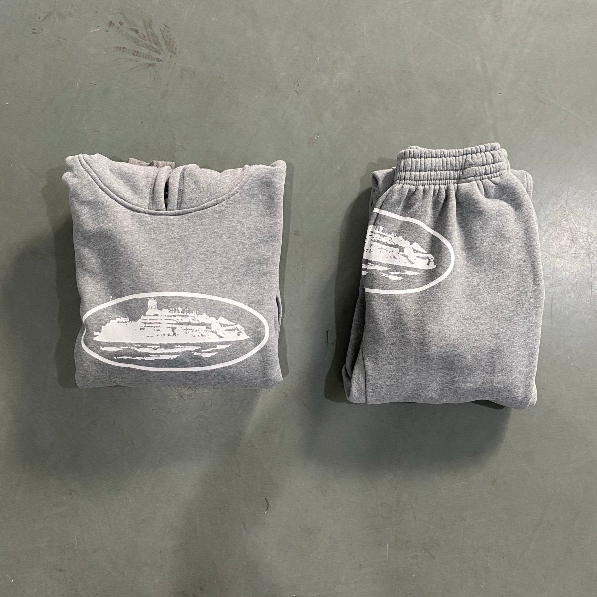 'Alcatraz' Tracksuit Grey - Style Outlet