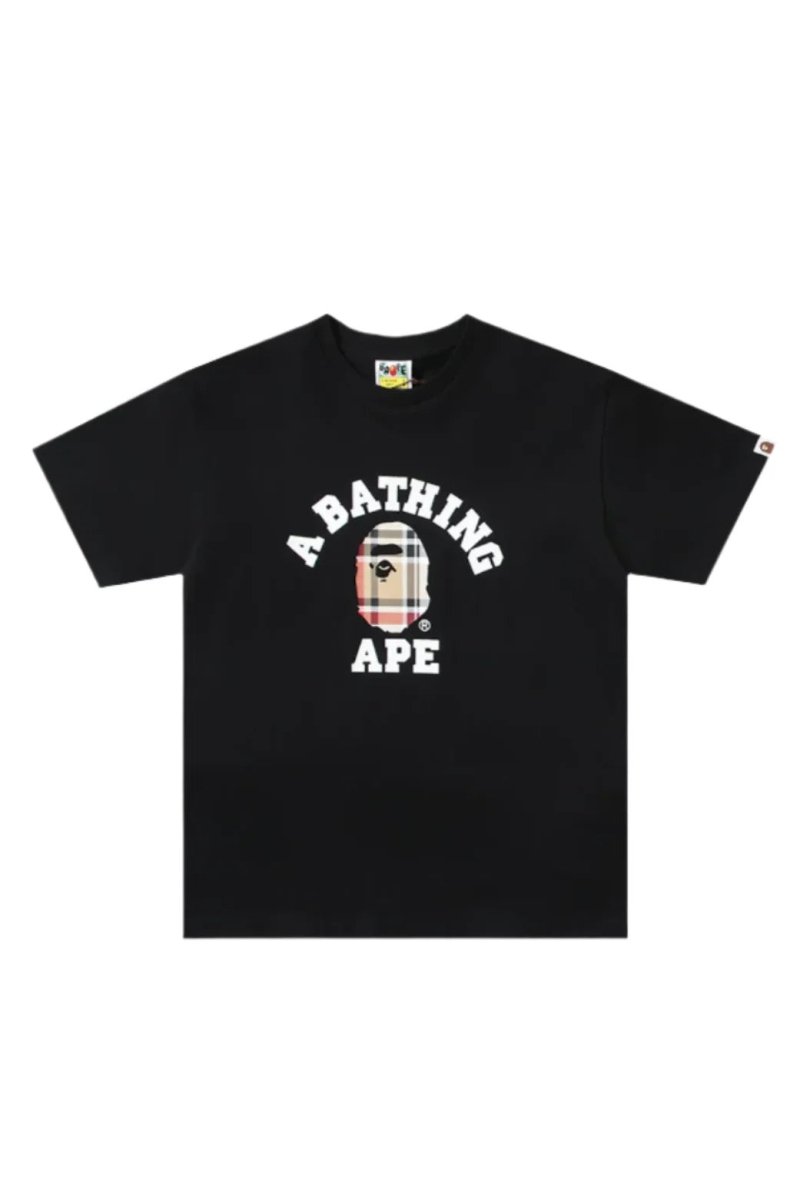'Ape Check' Tee - Style Outlet