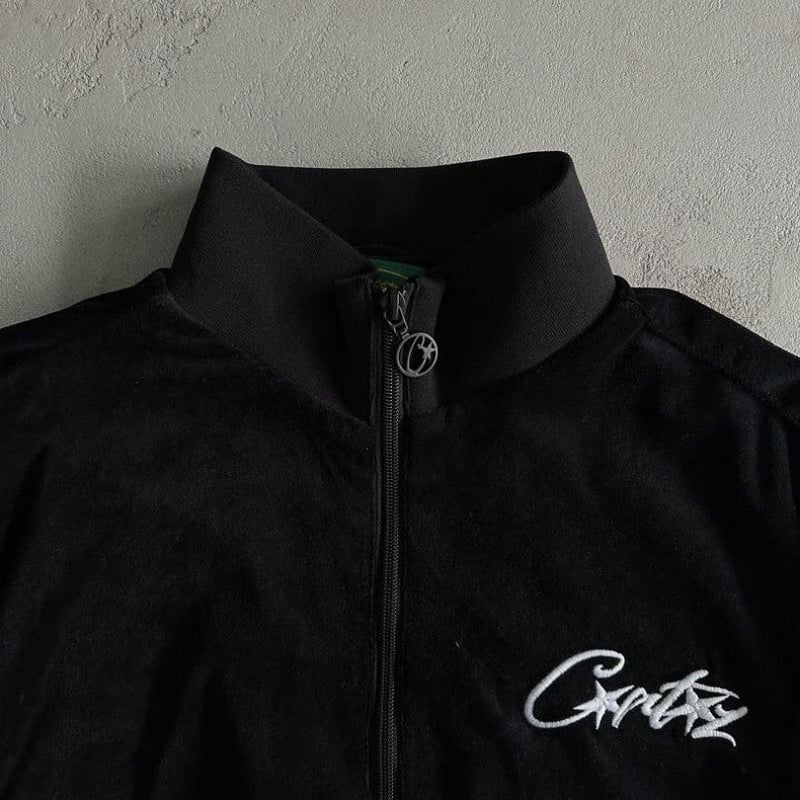 'CRTZ' Velvet Tracksuit - Style Outlet