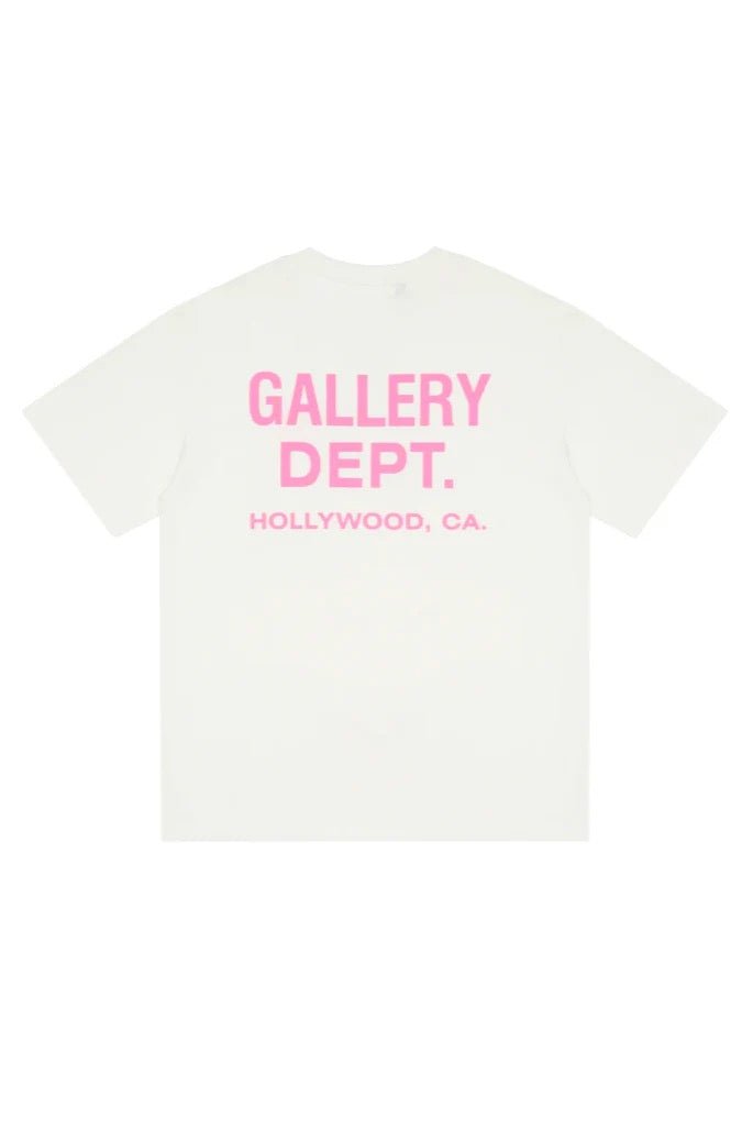 'Dept' Tee Pink - Style Outlet