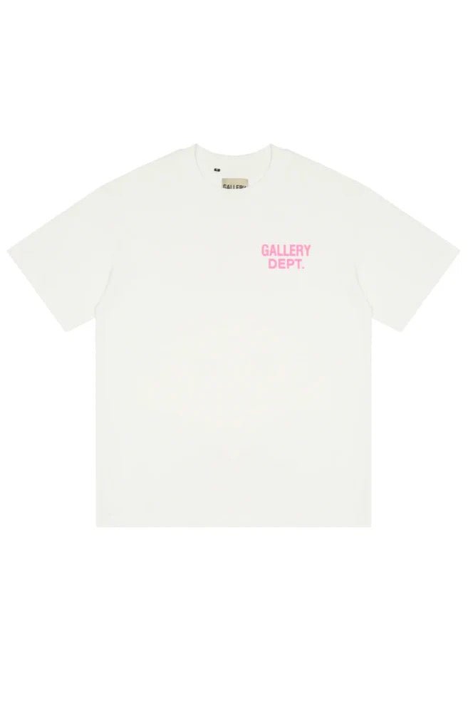 'Dept' Tee Pink - Style Outlet