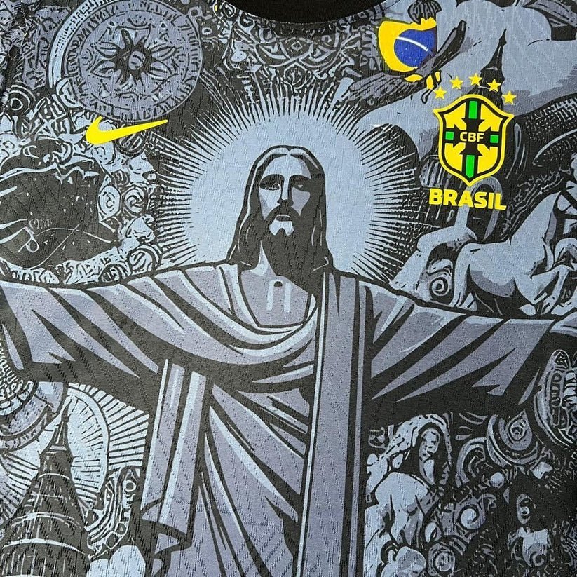Jesus Brazil National Jersey – Zornheim Special Release - Style Outlet