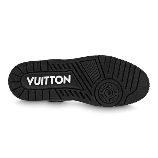 'LV All Black' Trainer - Style Outlet