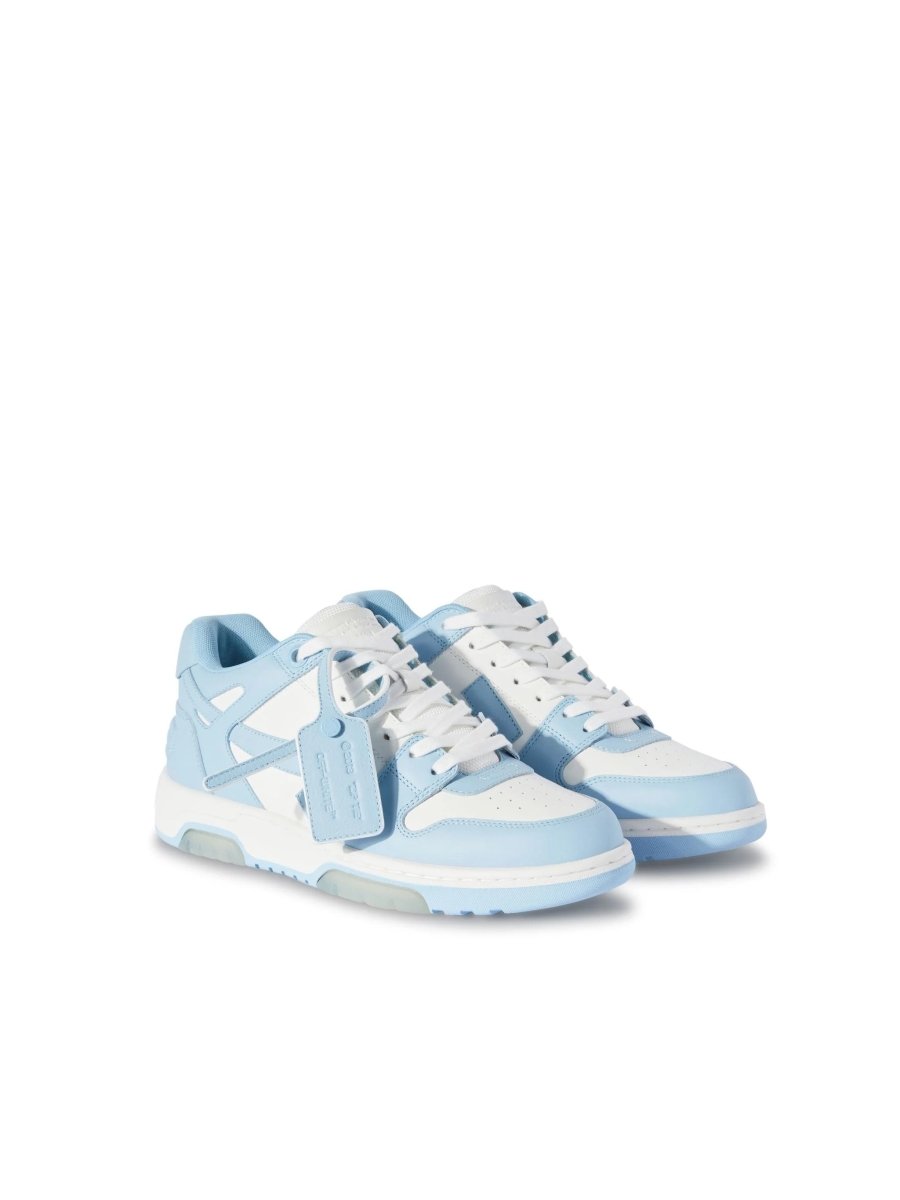 'Off' Sneaker Babyblue/White - Style Outlet
