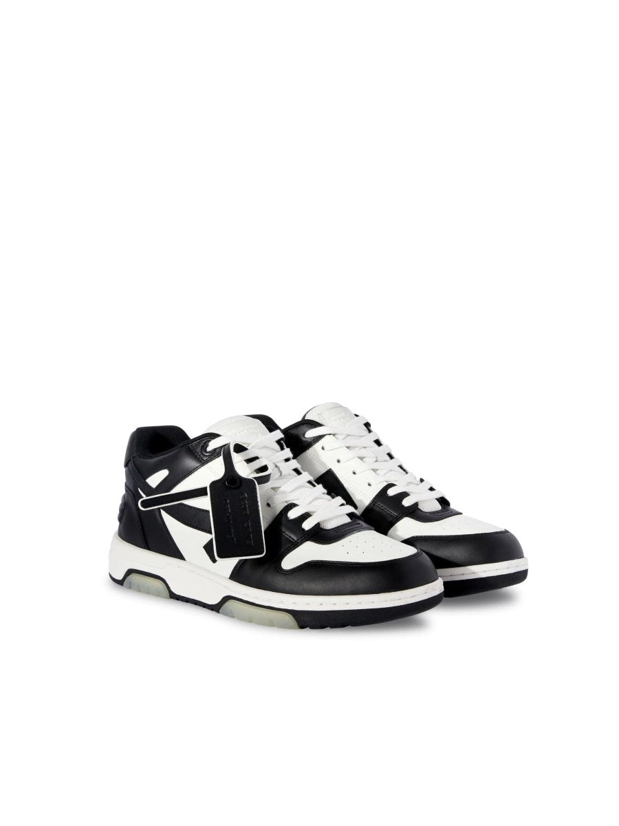 'Off' Sneaker Black/White - Style Outlet