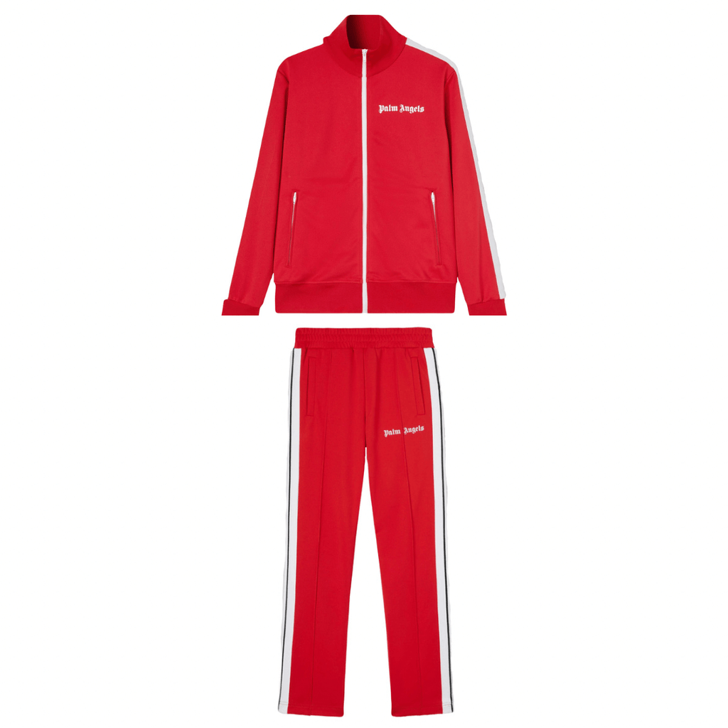 Palm Angels Tracksuit Red - Style Outlet