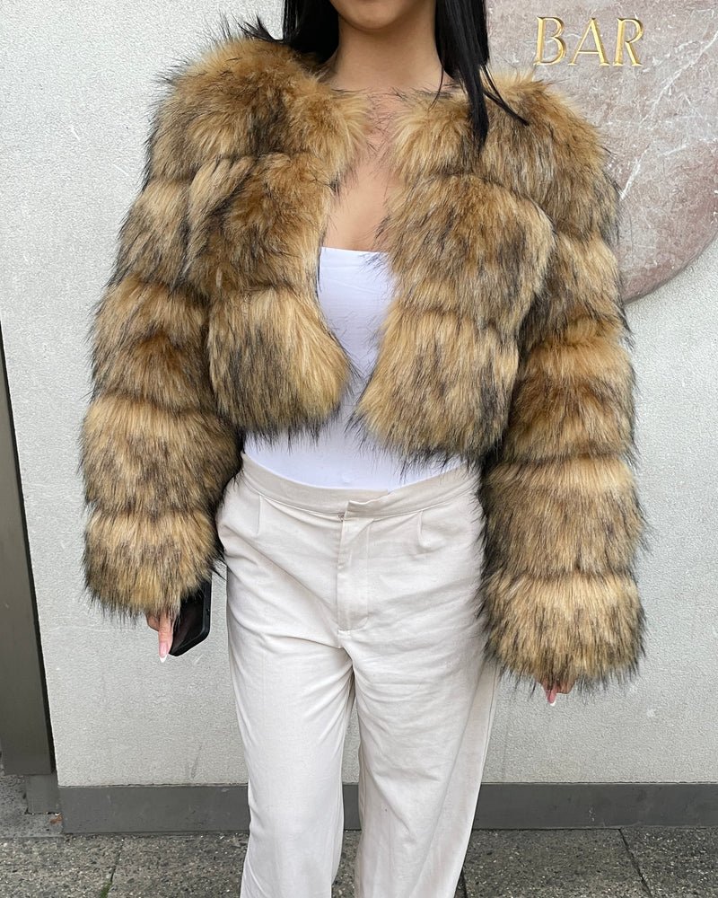 Pelzjacke faux fur - Style Outlet