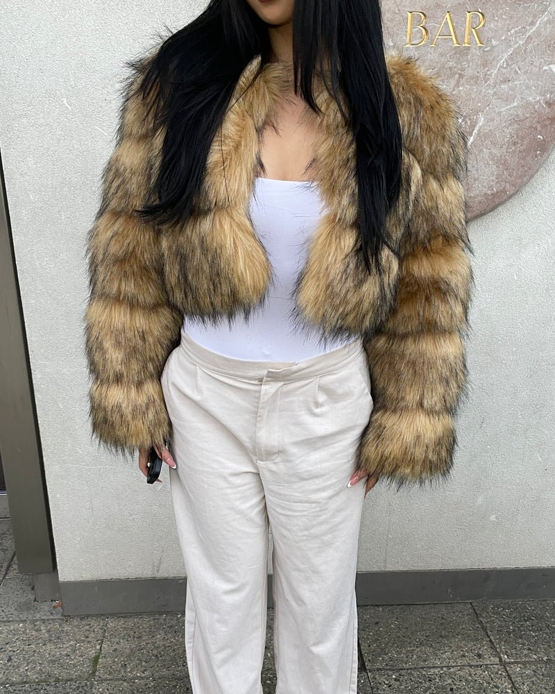 Pelzjacke faux fur - Style Outlet