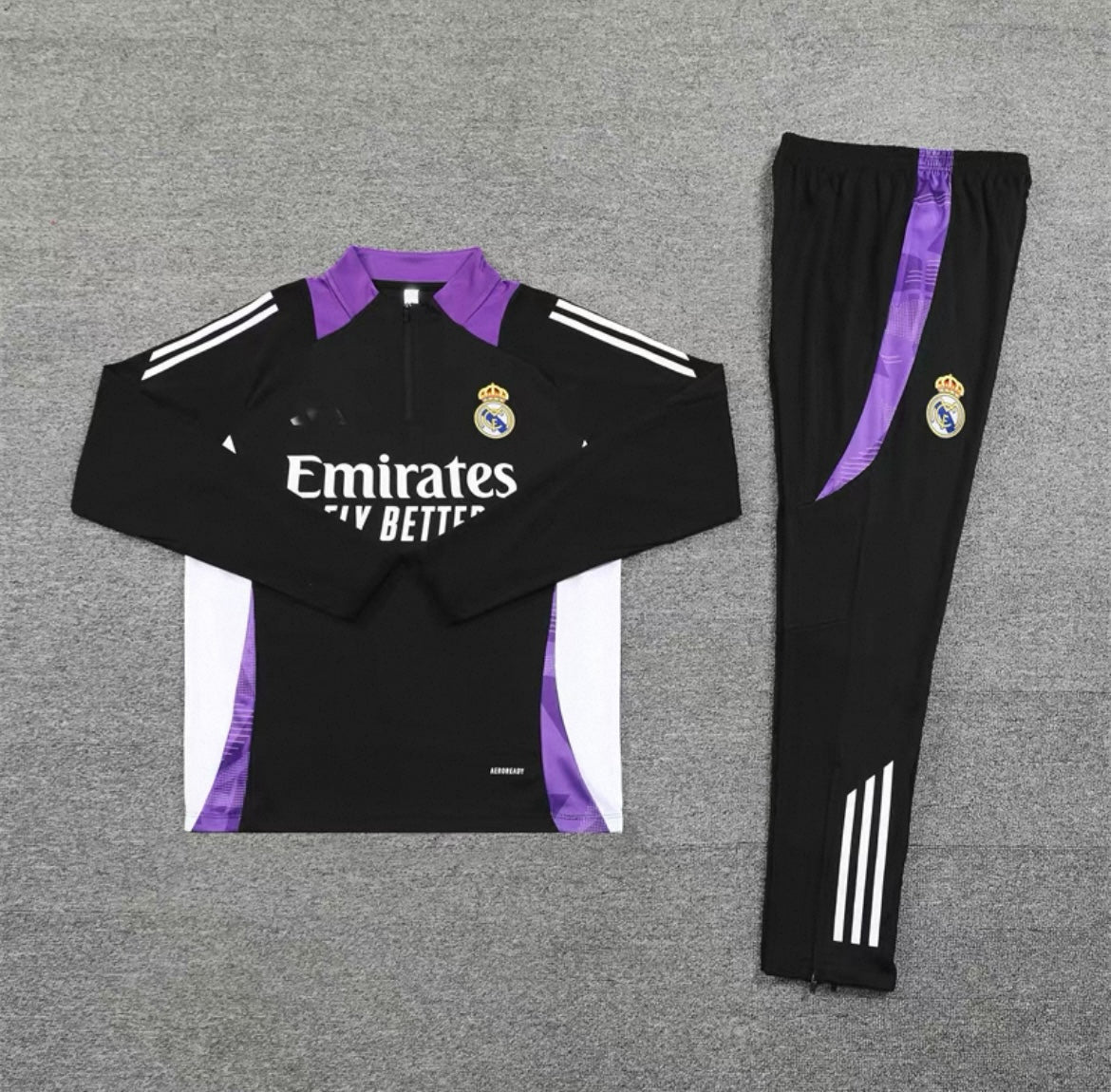 Real Madrid Slim Fit Tracksuits (17 Colours) - Style Outlet