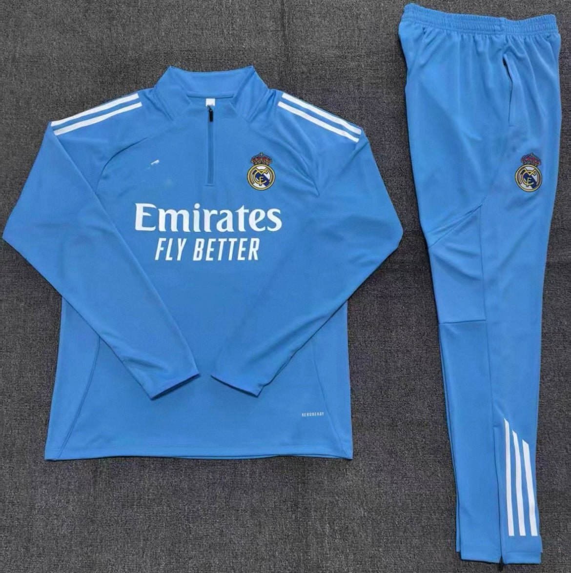 Real Madrid Slim Fit Tracksuits (17 Colours) - Style Outlet