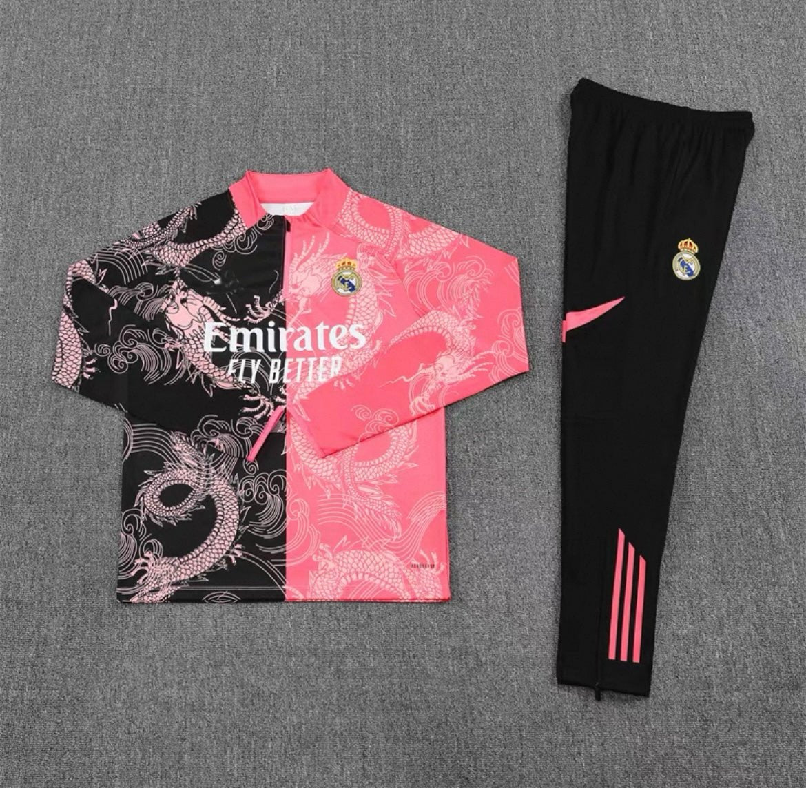 Real Madrid Slim Fit Tracksuits (17 Colours) - Style Outlet