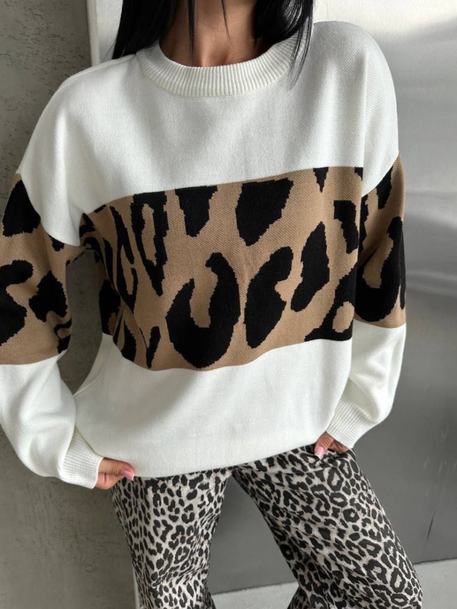 Retro - Oversize Damenpullover - Style Outlet