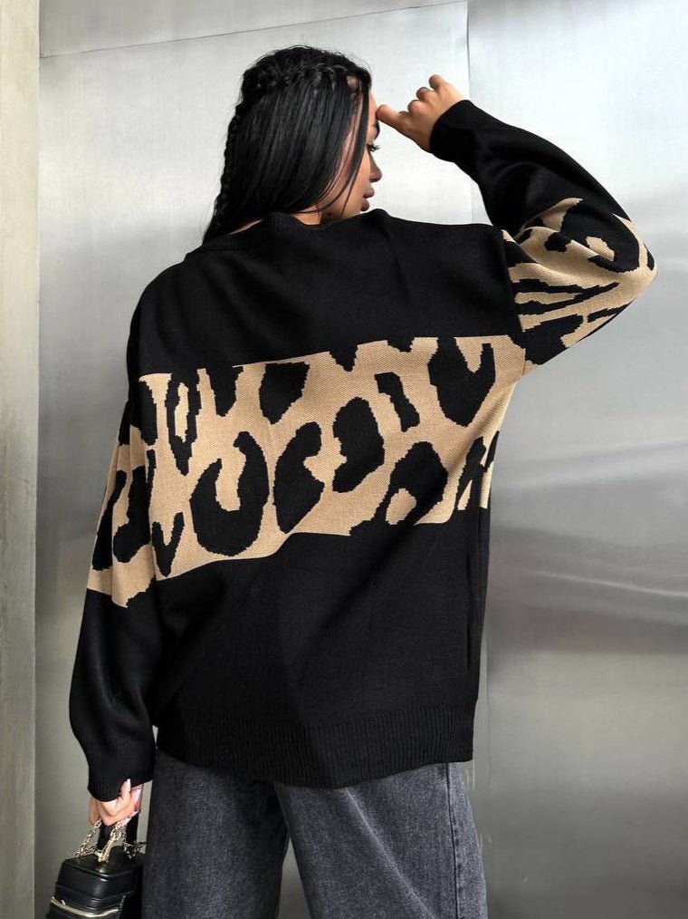 Retro - Oversize Damenpullover - Style Outlet