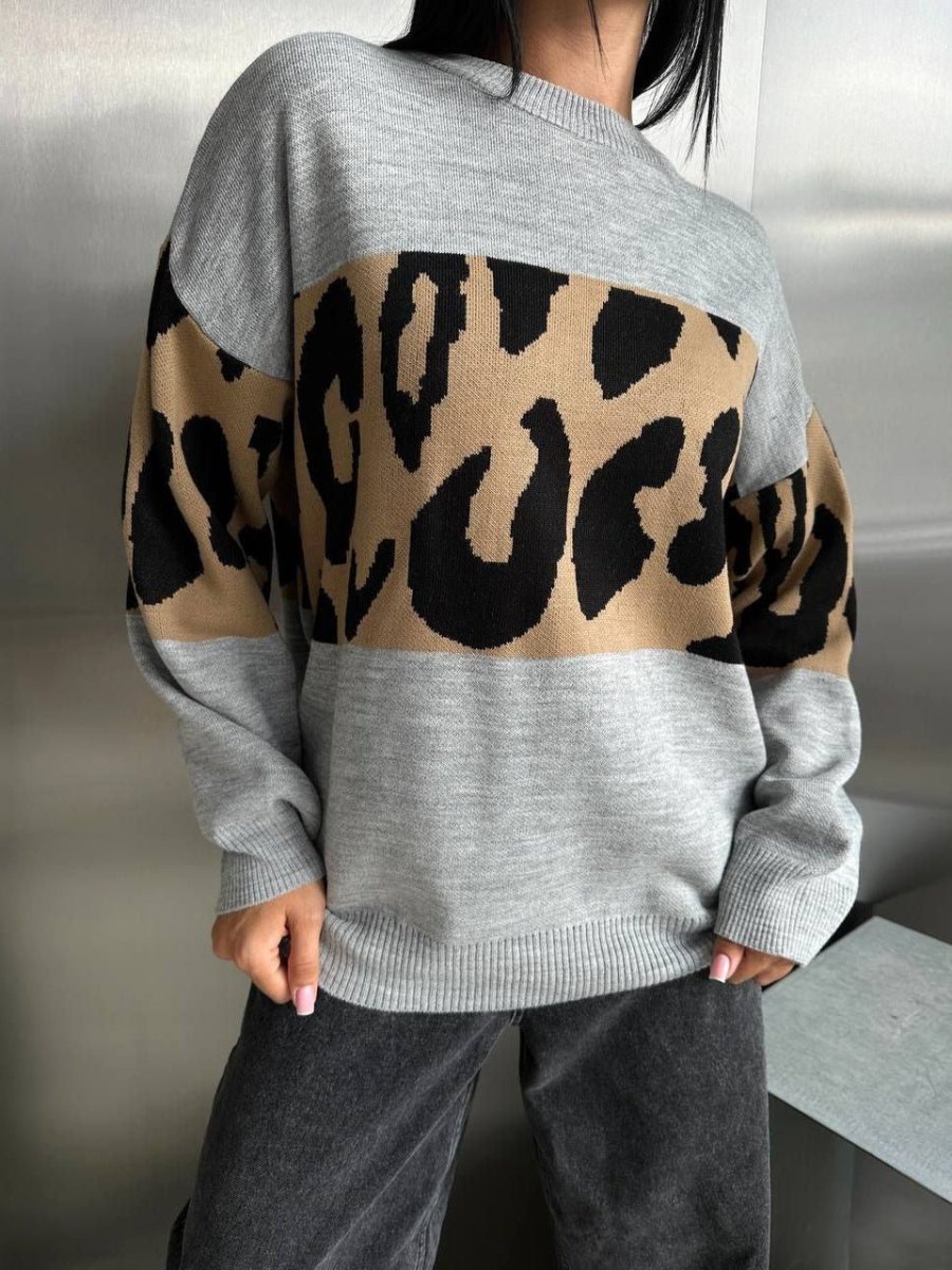 Retro - Oversize Damenpullover - Style Outlet