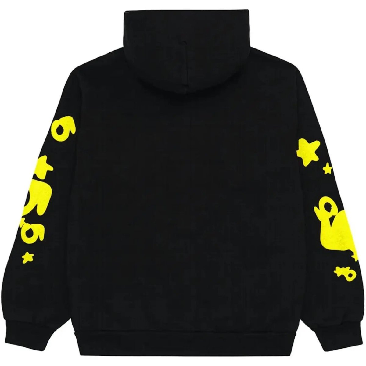 'Sp5der' Hoodie Black/Yellow - Style Outlet
