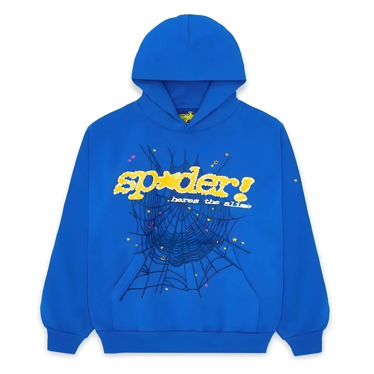 'Sp5der' Hoodie Blue - Style Outlet