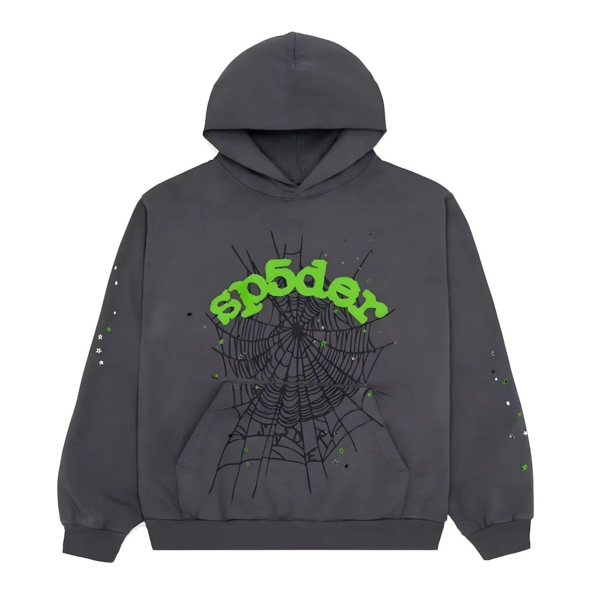 'Sp5der' Hoodie Grey - Style Outlet