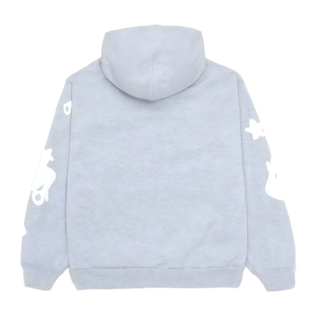 'Sp5der' Hoodie Light Grey - Style Outlet