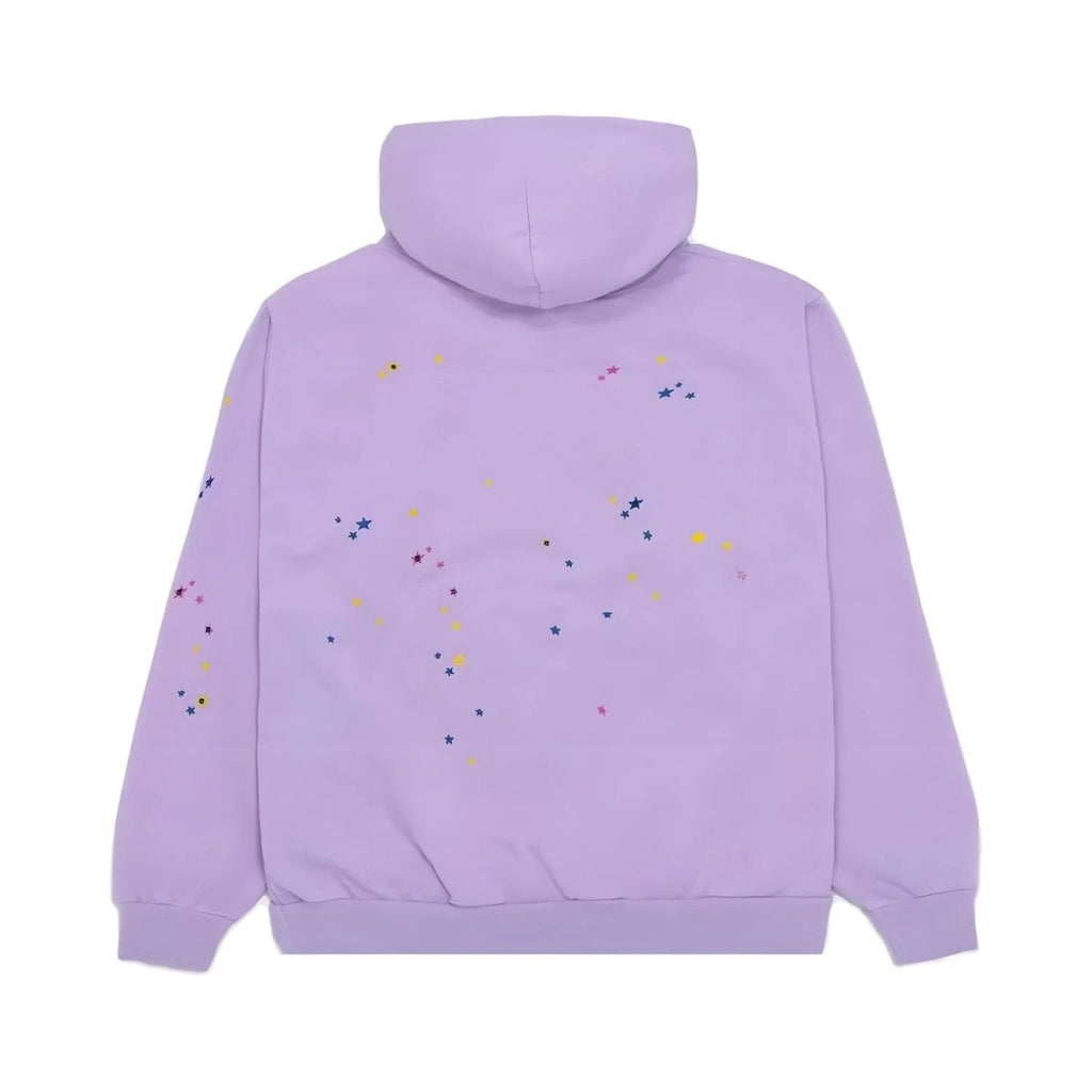 'Sp5der' Hoodie Lilac - Style Outlet