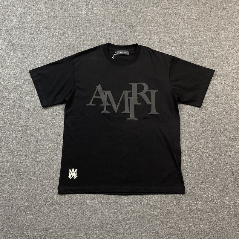 'Staggered Logo' Amir Tee - Style Outlet